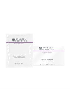 Маска Black Dead Sea Mask Альгинатная на Основе Грязи Мёртвого Моря 500г Janssen cosmetics