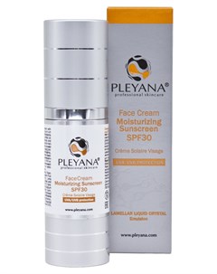 Крем Face Cream Moisturizing Sunscreen Солнцезащитный Увлажняющий для Лица 30 мл Pleyana