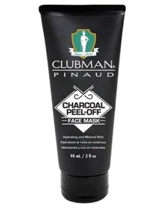 Маска Charcoal Peel Off Face Mask Очищающая Черная для Лица на Основе Угля 90 мл Clubman