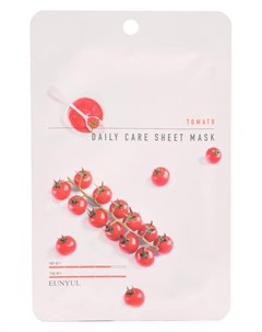 Маска Tomato Daily Care Sheet Mask Тканевая для Лица с Экстрактом Томата 22г Eunyul