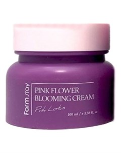 Крем для Лица с Экстрактом Лотоса Pink Flower Blooming Cream Pink Lotus 100 мл Farmstay