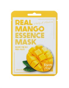 Маска Real Mango Essence Mask Тканевая для Лица с Экстрактом Манго 23 мл Farmstay