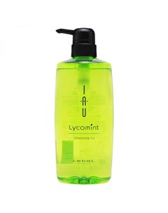 Шампунь Iau Lycomint Cleansing Icy Охлаждающий Антиоксидантный 600 мл Lebel cosmetics