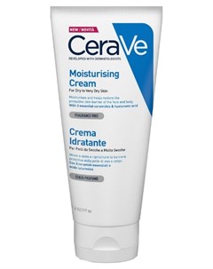 Крем Moisturising Cream Увлажняющий для Сухой Кожи Лица и Тела 177 мл Cerave