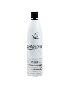 Крем Шампунь Shampoo Cream Greasy для Жирных Волос 200 мл Simone