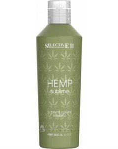 Шампунь Hemp Sublime Увлажняющий для Сухих и Поврежденных Волос 250 мл Selective professional