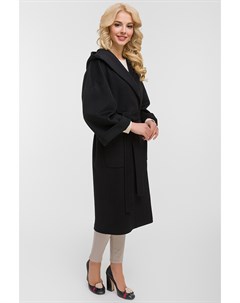 Женское длинное шерстяное пальто с капюшоном Heresis