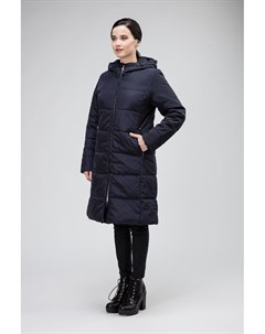 Женское пальто до колен с капюшоном Dixi-coat