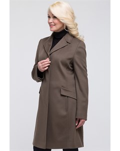 Шерстяное женское пальто с английским воротником Teresa tardia