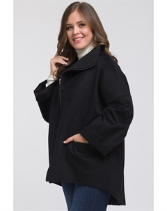 Комбинированное короткое пальто для больших размеров Aliv