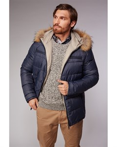 Мужская зимняя пуховая куртка с мехом Afg