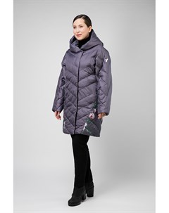 Женское пальто оверсайз осень зима с капюшоном Odri mio