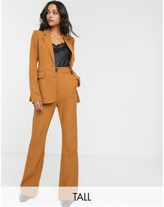 Светло коричневые широкие брюки от комплекта Fashion union tall