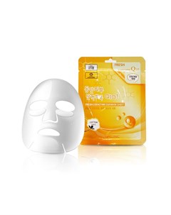 Тканевая маска для лица Коэнзим fresh coenzyme Q10 mask sheet N10 3w clinic