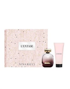 Набор подарочный женский LEXTASE парфюмерная вода 50 мл лосьон для тела Nina ricci
