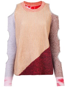 Трикотажный свитер с вырезом Zoe jordan