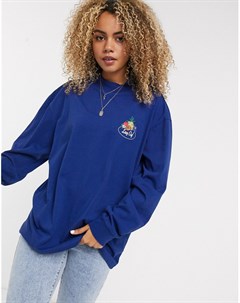 Лонгслив с принтом фруктов Lazy oaf