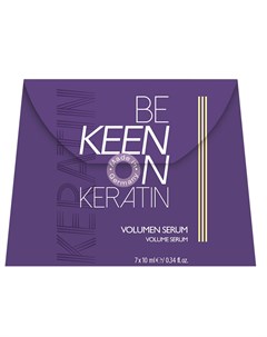Сыворотка кератиновая для объема волос KERATIN VOLUMEN SERUM 7 10 мл Keen
