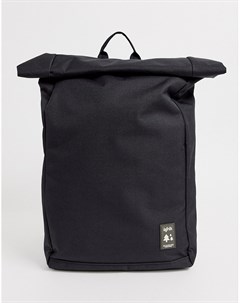 Черный рюкзак из переработанных материалов Roll Lefrik