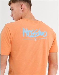 Оранжевая футболка с логотипом Classic Mossimo