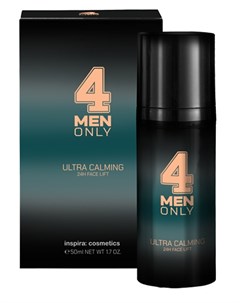 Крем лифтинг успокаивающий 24 часового действия для лица 4 Men Only 50 мл Inspira cosmetics