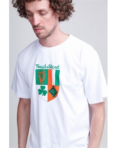 Футболка Ирландия Белый M Tweed&stout