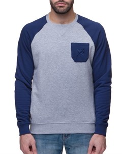 Толстовка CRW Raglan Светло Серый Синий XS Street balance