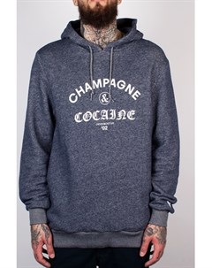 Толстовка Champagne And Cocaine Hooded Pullover Speckle Navy S Crooks & castles