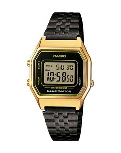 Часы LA680WEGB 1A 3284 Золотой Черный Casio