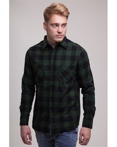 Рубашка Checked Flanell Shirt Black Forest M Urban classics