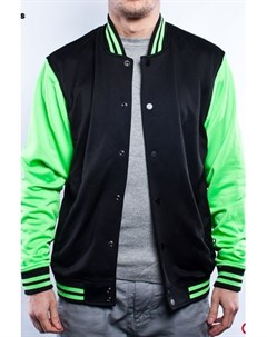 Толстовка Neon College Jacket Black Green 3XL Urban classics