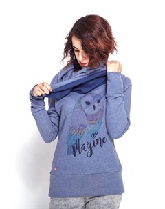 Свитер Wilcannia Turtle Neck Sweater Indigo Owl S Mazine