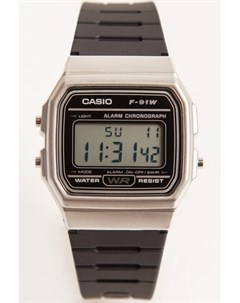 Часы F 91WM 7A Хром Черный Casio