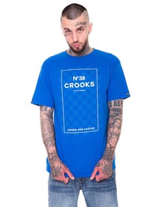 Футболка No 38 Checkered Cobalt S Crooks & castles