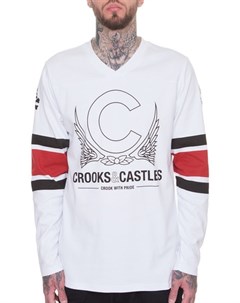 Лонгслив Crookin Hockey Jersey White M Crooks & castles