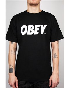 Футболка Font FW14 Black White L Obey