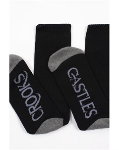 Носки Chain Elite Stripe Socks Black O S Crooks & castles