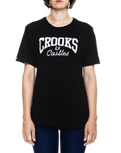 Футболка W Metal Core Logo Crew T Shirt Black XS Crooks & castles