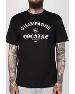 Футболка Champagne Cocaine Crew T Shirt Black S Crooks & castles