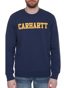 Толстовка College Sweatshirt Blue Yellow S Carhartt