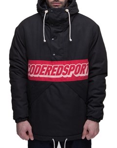 Куртка Анорак Superblaster Черный Красный Винтаж S Codered