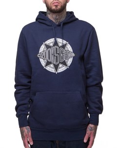 Толстовка Chaingang Hooded Pullover Navy S Crooks & castles
