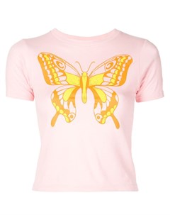 Приталенная футболка Butterfly Baby Callipygian