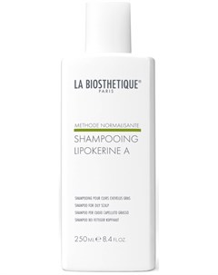 Шампунь для жирной кожи головы Lipokerine A Shampoo For Oily Scalp 250 мл La biosthetique