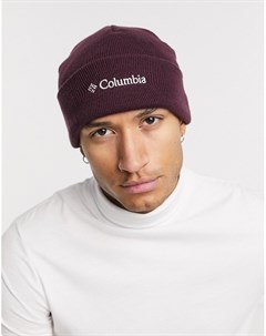 Фиолетовая шапка бини Columbia