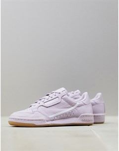 Розовато лиловые кроссовки Continental 80 Adidas originals