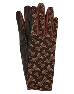 Кожаные перчатки Burberry