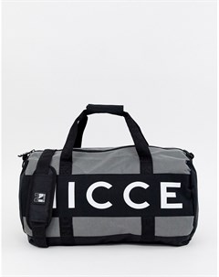 Серая сумка с логотипом Nicce