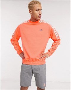 Оранжевый свитшот из ограниченной серии с круглым вырезом adidas golf Adidas golf