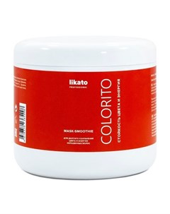 Маска смузи для окрашенных волос COLORITO 500 мл Likato professional